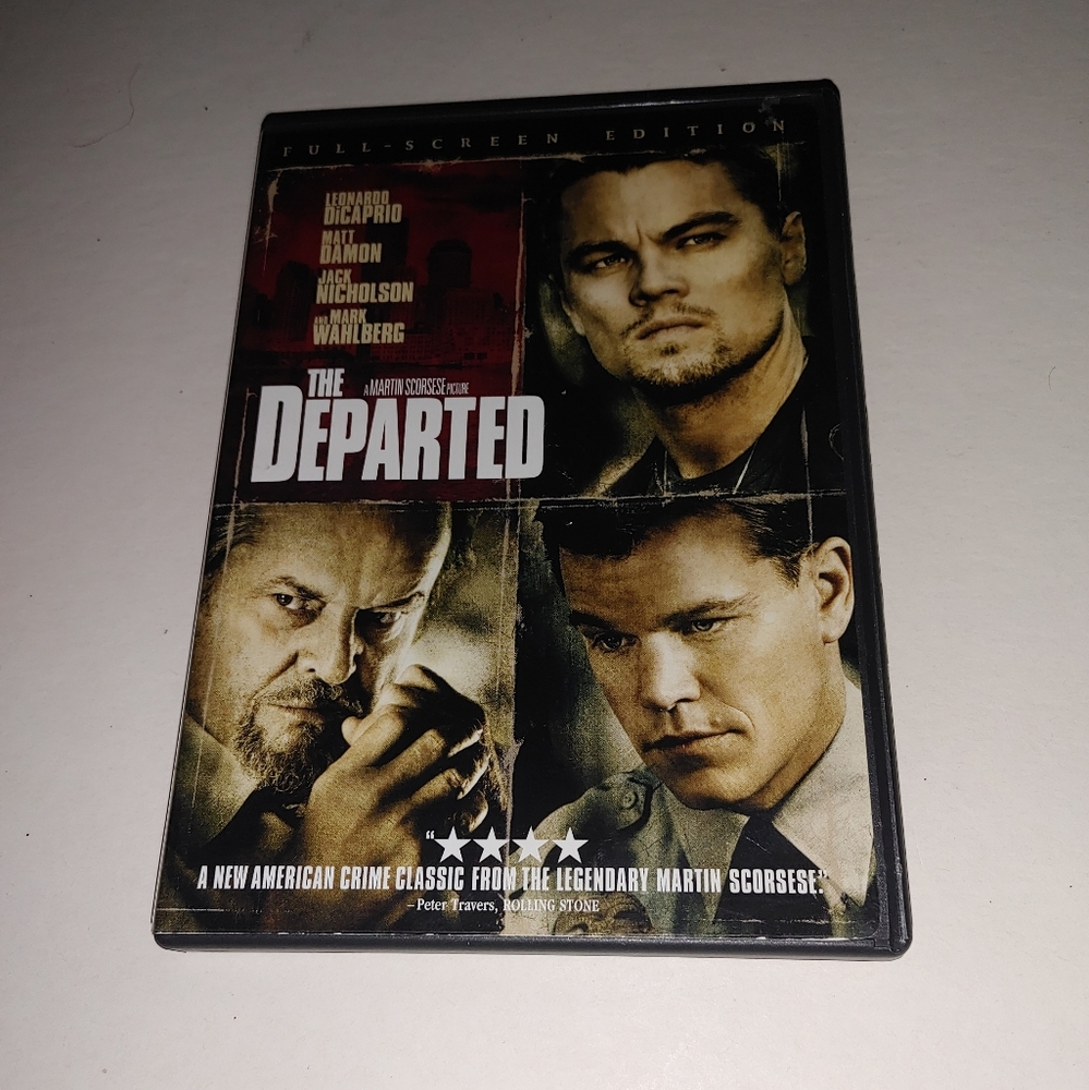 5/$10-10/$20 The Departed DVD Full Screen Edition (2006)